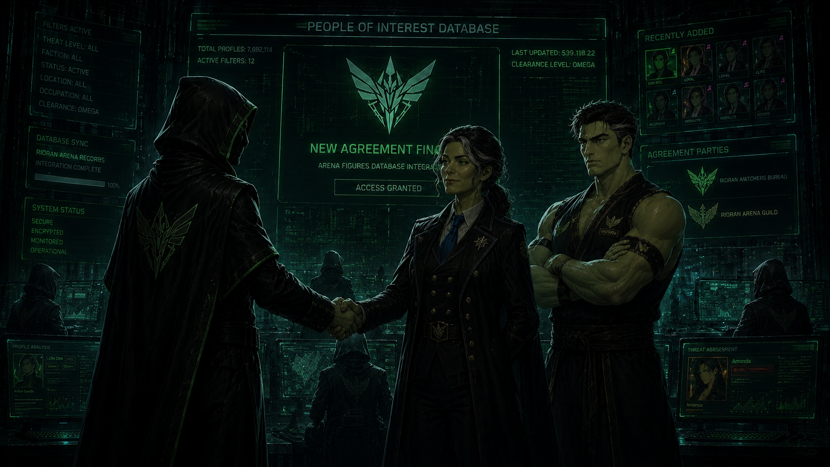New Agreement Gives Central Watchers Bureau Access to Arena Guild Records